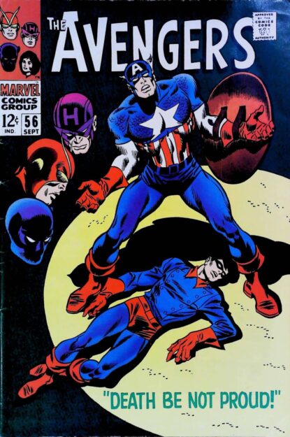 Couverture de AVENGERS (1963) #56 - par John Buscema - lecubeacomics.com