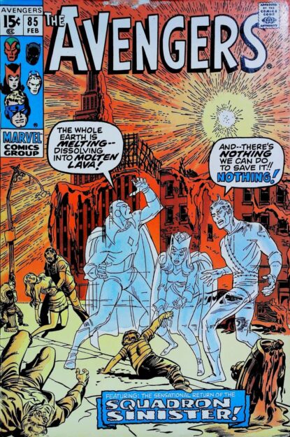 Couverture de AVENGERS (1963) #85 - par John Buscema - lecubeacomics.com