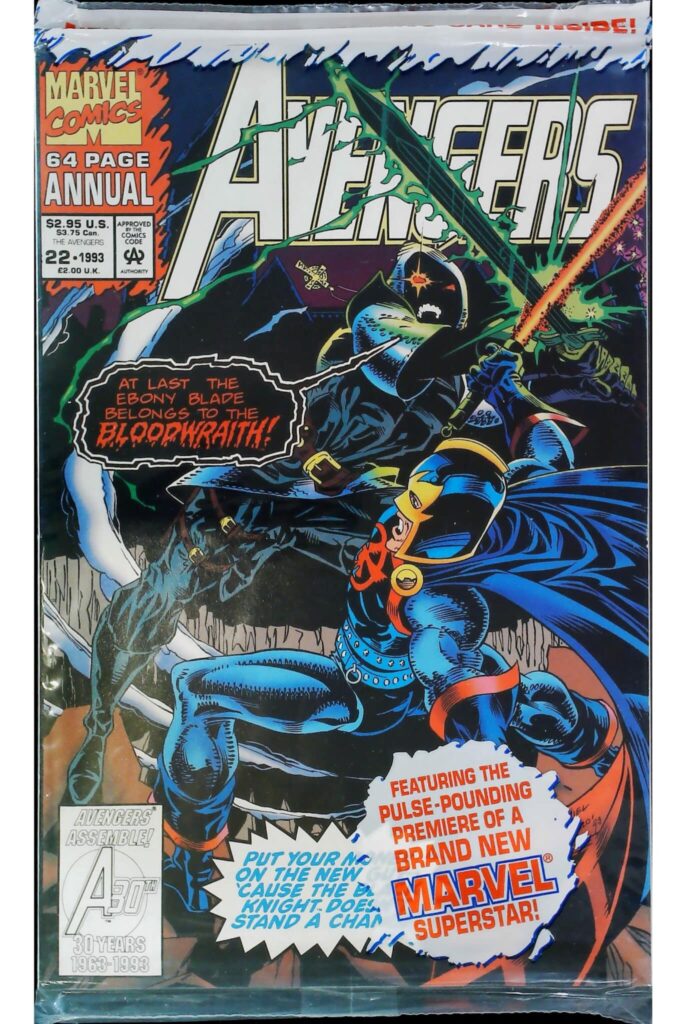 Avengers Annual #22 - Bagged W/Card, vue de l'exemplaire