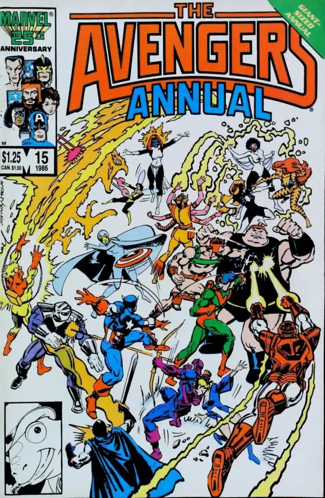 Avengers Annual #15, vue de l'exemplaire
