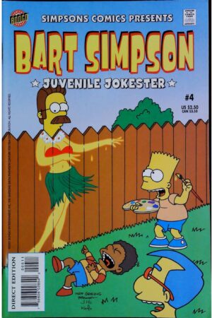 Couverture de BART SIMPSON (2000) #4 - par Bill Morrison - lecubeacomics.com
