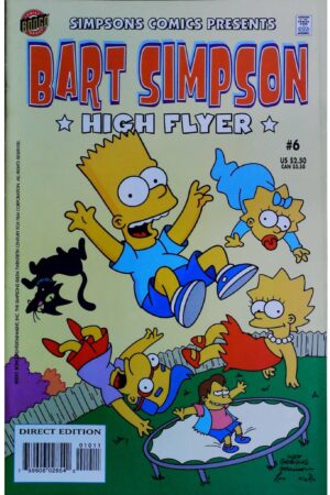 Couverture de BART SIMPSON (2000) #6 - par Bill Morrison - lecubeacomics.com