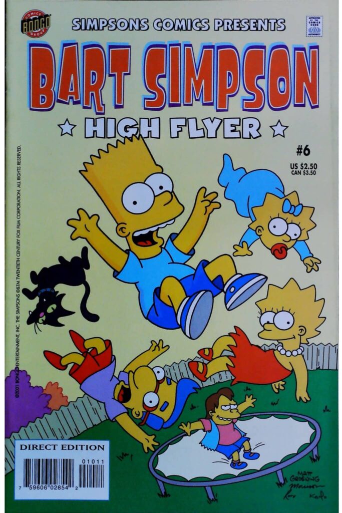 Bart Simpson #6, vue de l'exemplaire