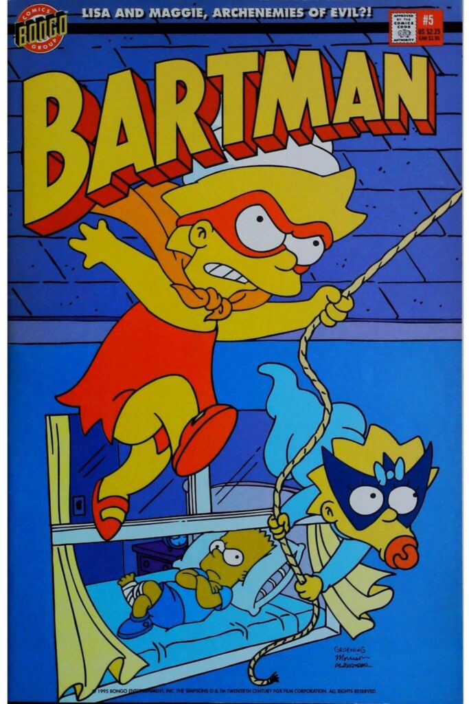 Bartman #5, vue de l'exemplaire