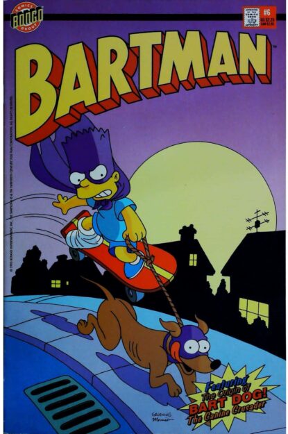 Couverture de BARTMAN (1993) #6 - par Bill Morrison - lecubeacomics.com