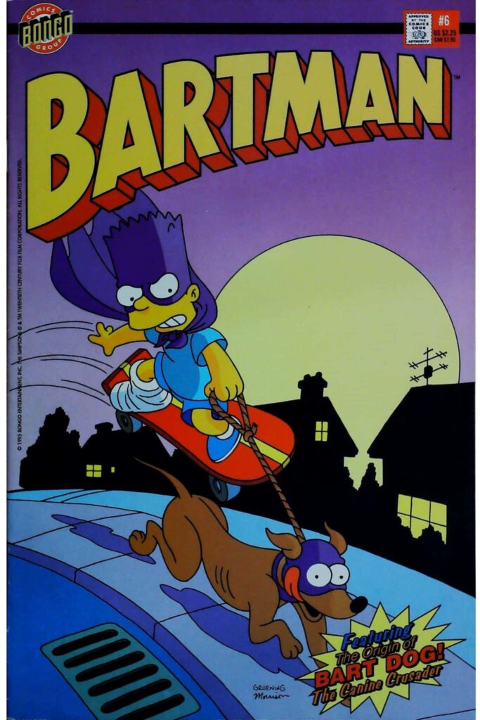 Bartman #6, vue de l'exemplaire