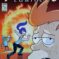 Couverture de FUTURAMA COMICS (2000) #16 - par Bill Morrison - lecubeacomics.com
