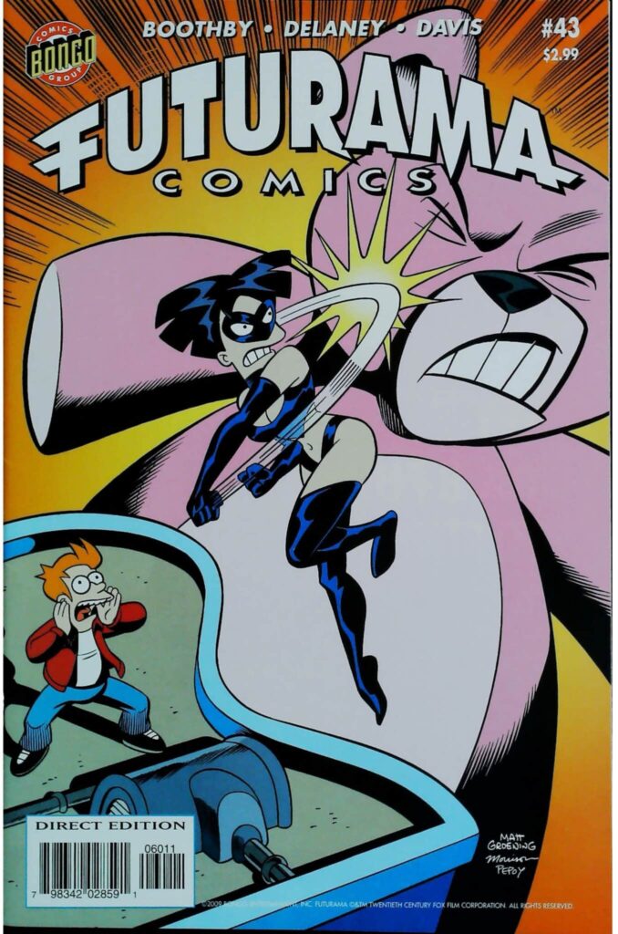 Futurama Comics #43, vue de l'exemplaire
