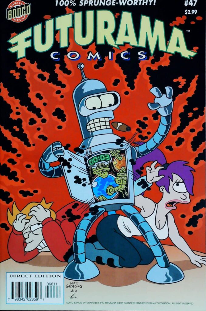 Futurama Comics #47, vue de l'exemplaire