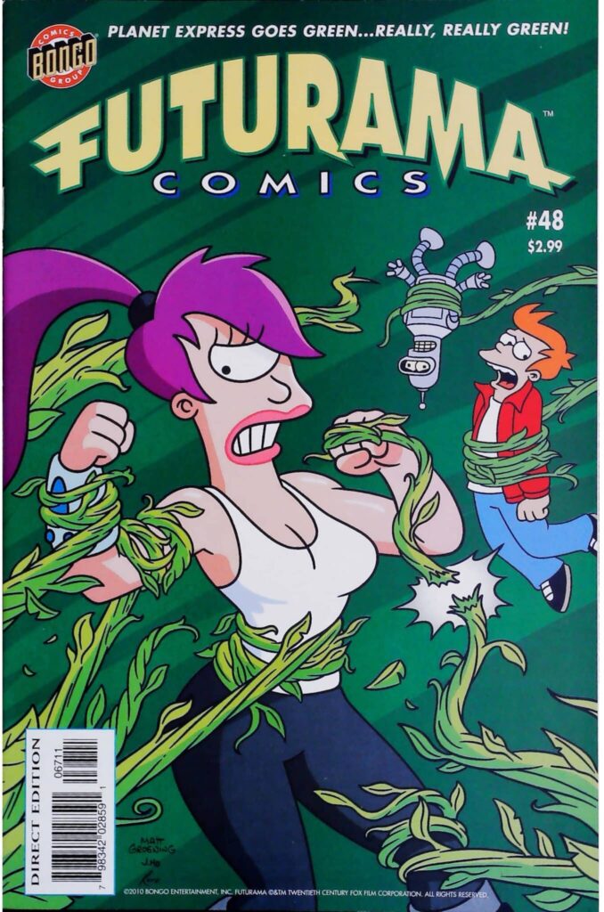 Futurama Comics #48, vue de l'exemplaire