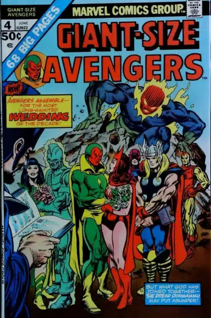 GIANT-SIZE AVENGERS (1974) #4 - Marvel - lecubeacomics.com Couverture de GIANT-SIZE AVENGERS (1974) #4 - par Gil Kane - lecubeacomics.com