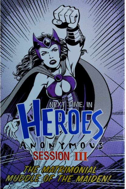 HEROES ANONYMOUS (2003) #2 - Bongo - lecubeacomics.com Couverture de HEROES ANONYMOUS (2003) #2 - par Bill Morrison - lecubeacomics.com