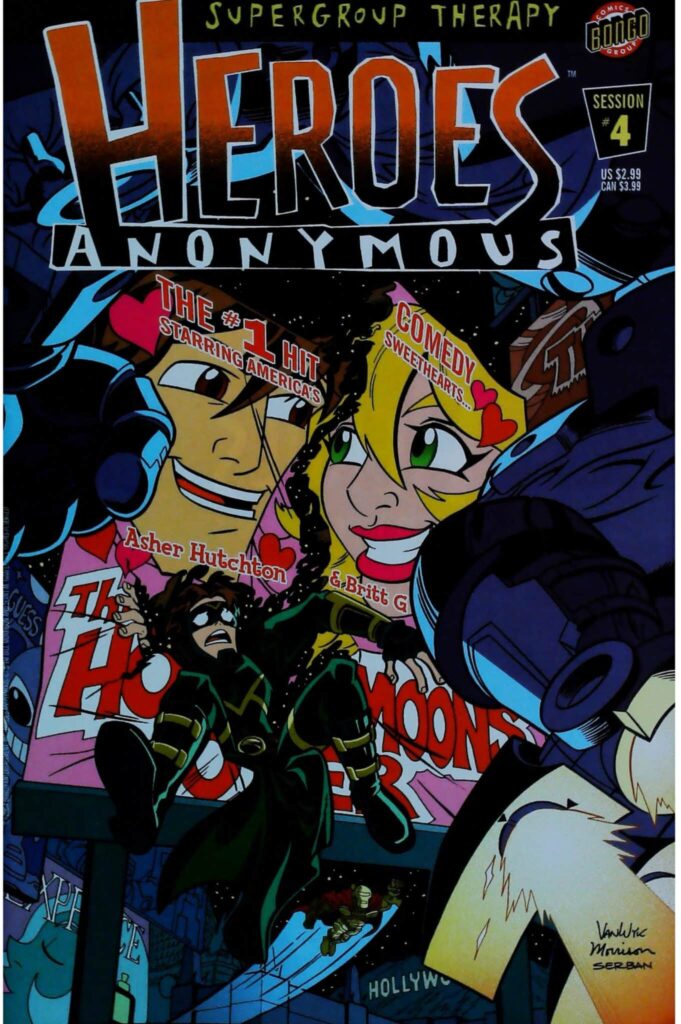 Heroes Anonymous #4, vue de l'exemplaire