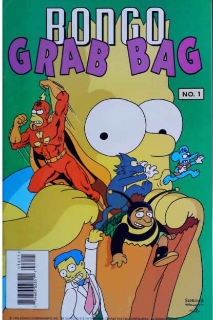 SIMPSONS COMICS (1993) #16 - Bongo - lecubeacomics.com Couverture de SIMPSONS COMICS (1993) #16 - par Bill Morrison - lecubeacomics.com