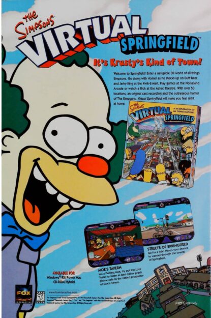 SIMPSONS COMICS (1993) #33 - Bongo - lecubeacomics.com Couverture de SIMPSONS COMICS (1993) #33 - par Nathan Kane - lecubeacomics.com