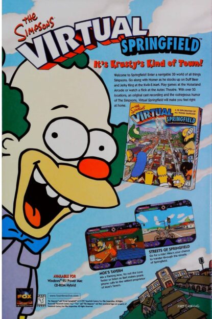 SIMPSONS COMICS (1993) #35 - Bongo - lecubeacomics.com Couverture de SIMPSONS COMICS (1993) #35 - par Bill Morrison - lecubeacomics.com