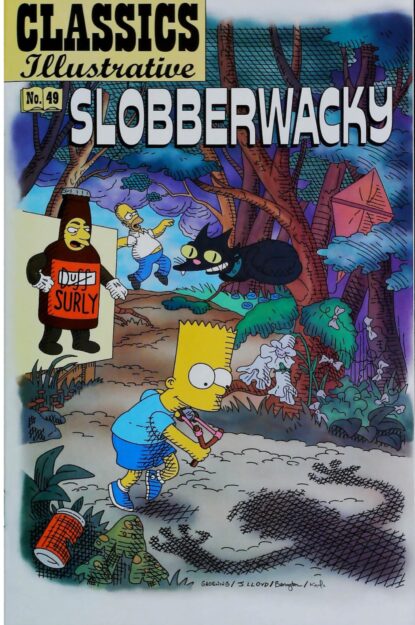 SIMPSONS COMICS (1993) #42 - Bongo - lecubeacomics.com Couverture de SIMPSONS COMICS (1993) #42 - par Bill Morrison - lecubeacomics.com