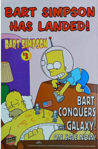 SIMPSONS COMICS (1993) #56 - Bongo - lecubeacomics.com Couverture de SIMPSONS COMICS (1993) #56 - par Bill Morrison - lecubeacomics.com