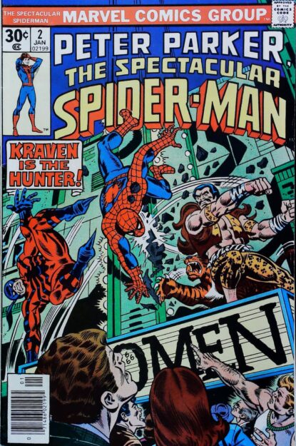 Couverture de SPECTACULAR SPIDER-MAN (1976) #2 - par Al Milgrom - lecubeacomics.com