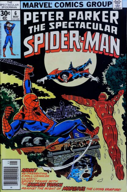 Couverture de SPECTACULAR SPIDER-MAN (1976) #6 - par Al Milgrom - lecubeacomics.com