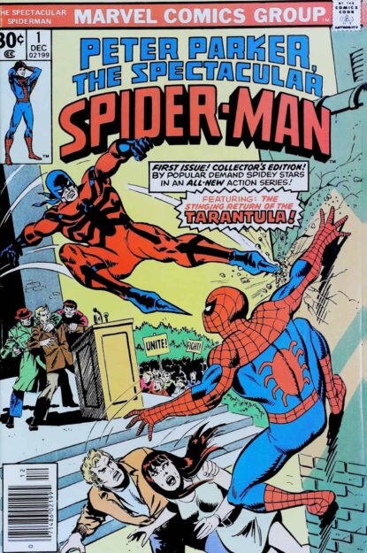 SPECTACULAR SPIDER-MAN (1976) #1 - Marvel - lecubeacomics.com Couverture de SPECTACULAR SPIDER-MAN (1976) #1 - par Sal Buscema - lecubeacomics.com