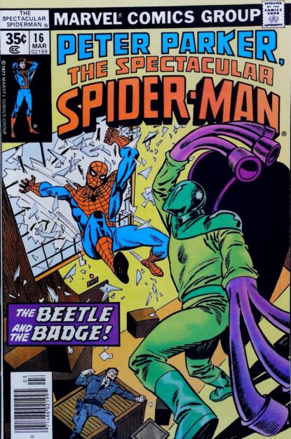 SPECTACULAR SPIDER-MAN (1976) #16 - Marvel - lecubeacomics.com Couverture de SPECTACULAR SPIDER-MAN (1976) #16 - par Marie Severin - lecubeacomics.com
