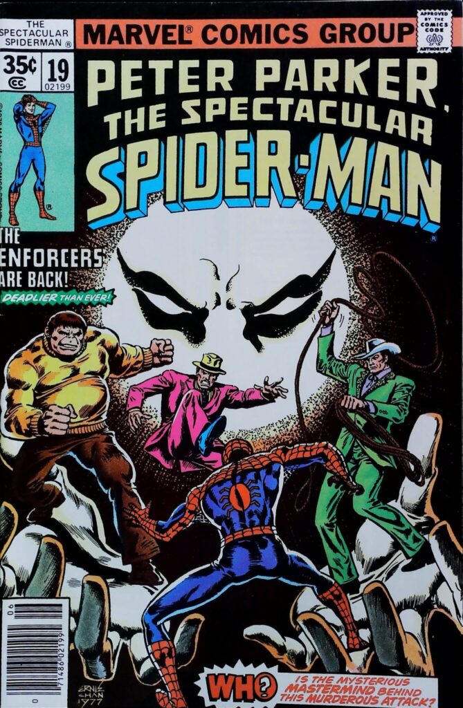 Spectacular Spider-Man #19, vue de l'exemplaire