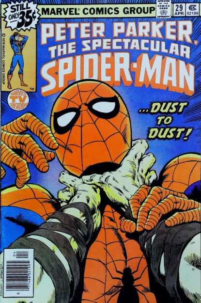 Couverture de SPECTACULAR SPIDER-MAN (1976) #29 - par Bob McLeod - lecubeacomics.com