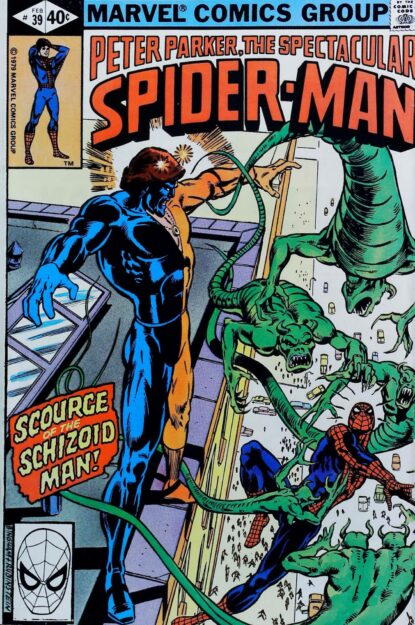 Couverture de SPECTACULAR SPIDER-MAN (1976) #39 - par Jerry Bingham - lecubeacomics.com