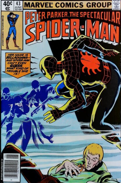 SPECTACULAR SPIDER-MAN (1976) #43 - Marvel - lecubeacomics.com Couverture de SPECTACULAR SPIDER-MAN (1976) #43 - par Joe Rubinstein - lecubeacomics.com