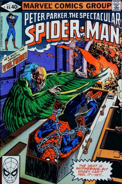 SPECTACULAR SPIDER-MAN (1976) #45 - Marvel - lecubeacomics.com Couverture de SPECTACULAR SPIDER-MAN (1976) #45 - par Alan Weiss - lecubeacomics.com