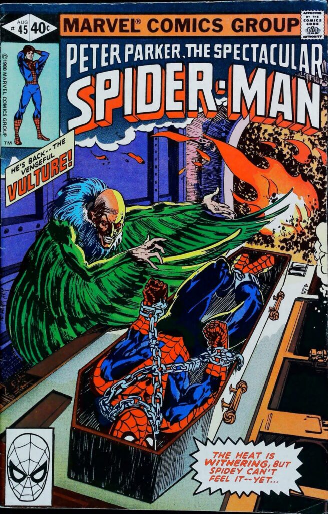 Spectacular Spider-Man #45, exemplaire VG/FN 5.0, recto