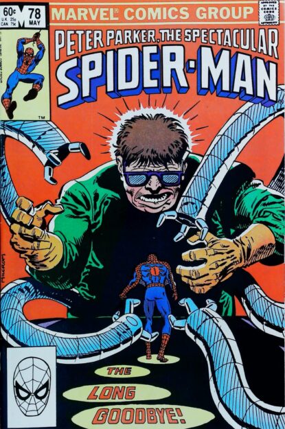 Couverture de SPECTACULAR SPIDER-MAN (1976) #78 - par Al Milgrom - lecubeacomics.com