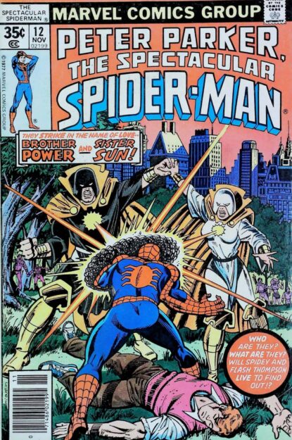 Couverture de SPECTACULAR SPIDER-MAN (1976) #11 - par Al Milgrom - lecubeacomics.com