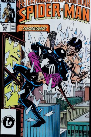 Couverture de SPECTACULAR SPIDER-MAN (1976) #129 - par Al Milgrom - lecubeacomics.com