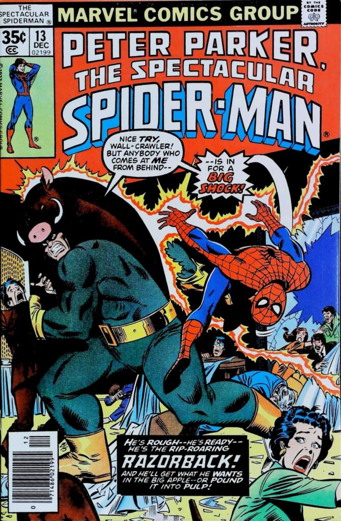Spectacular Spider-Man #12, exemplaire VF 8.0, recto