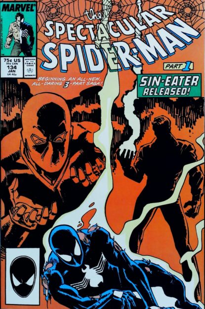 Couverture de SPECTACULAR SPIDER-MAN (1976) #134 - par Sal Buscema - lecubeacomics.com