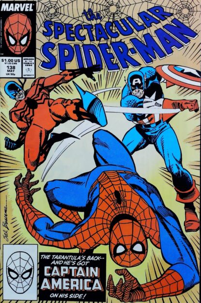 Couverture de SPECTACULAR SPIDER-MAN (1976) #138 - par Sal Buscema - lecubeacomics.com