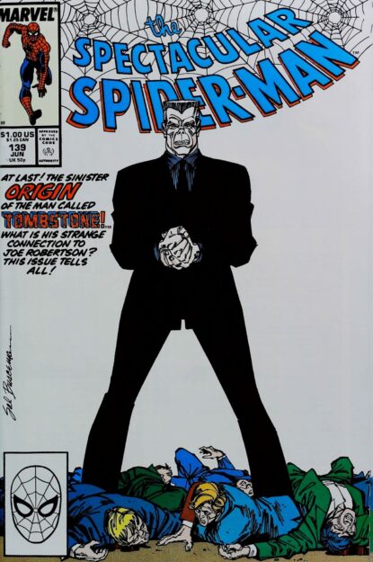 Couverture de SPECTACULAR SPIDER-MAN (1976) #139 - par Sal Buscema - lecubeacomics.com