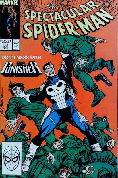 Couverture de SPECTACULAR SPIDER-MAN (1976) #141 - par Sal Buscema - lecubeacomics.com