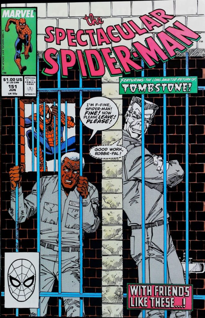 Spectacular Spider-Man #151, vue de l'exemplaire