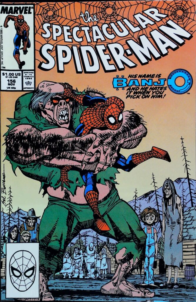 Spectacular Spider-Man #156, vue de l'exemplaire