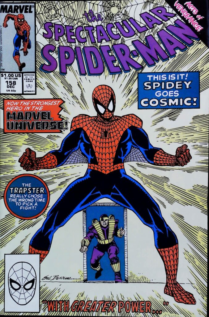 Spectacular Spider-Man #158, vue de l'exemplaire