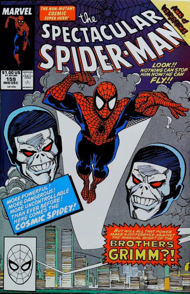 Spectacular Spider-Man #159, vue de l'exemplaire