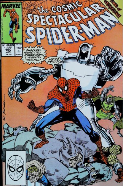Couverture de SPECTACULAR SPIDER-MAN (1976) #160 - par Sal Buscema - lecubeacomics.com