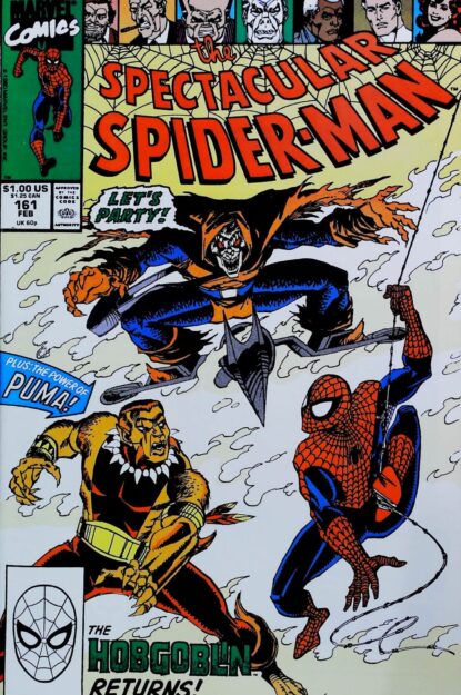Couverture de SPECTACULAR SPIDER-MAN (1976) #161 - par Sal Buscema - lecubeacomics.com