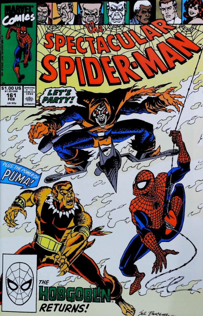 Spectacular Spider-Man #161, vue de l'exemplaire