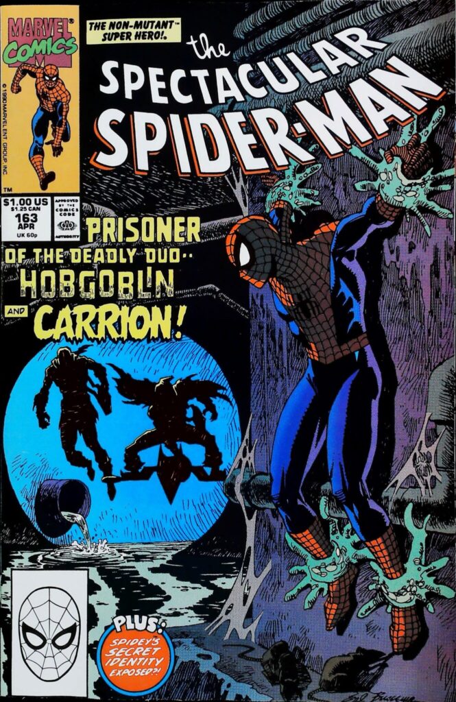 Spectacular Spider-Man #163, vue de l'exemplaire