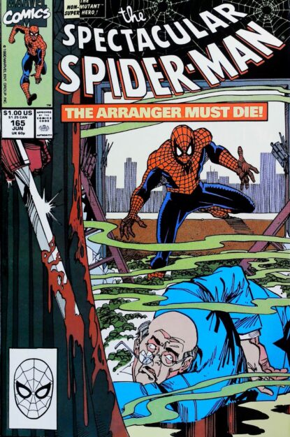 Couverture de SPECTACULAR SPIDER-MAN (1976) #165 - par Sal Buscema - lecubeacomics.com