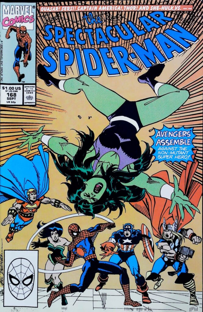 Spectacular Spider-Man #168, vue de l'exemplaire